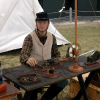 Functional Antique Battery Jars in use