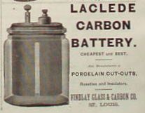 LaClede Carbon Battery 1890
